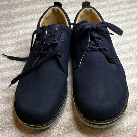 Samuel Hubbard Free Oxford Men's Navy Nubuck Leather Boots Size 10 , 43.5 - Picture 10 of 12